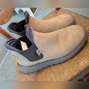 HEY DUDE "Branson" Cognac Suede Leather Boots w/2nd pr Insoles, Wmn Sz 9, EUC!!!